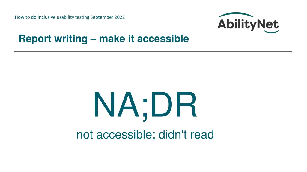 how to do inclusive usability testing september 39