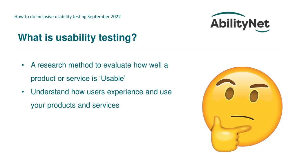 how to do inclusive usability testing september 5