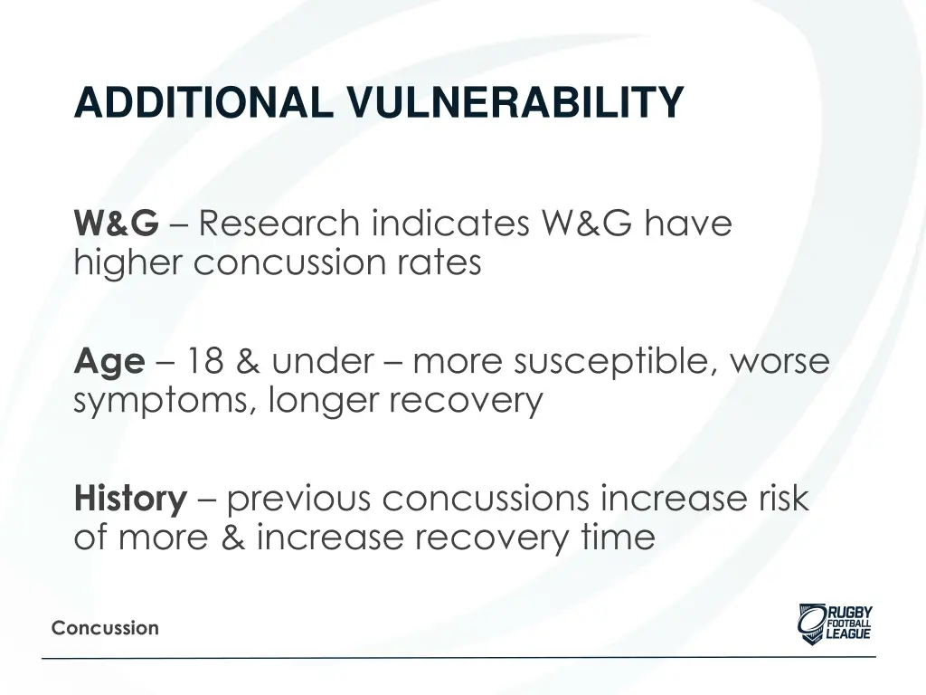 additional vulnerability
