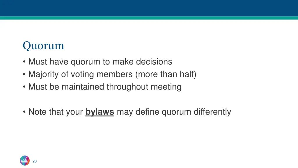 quorum