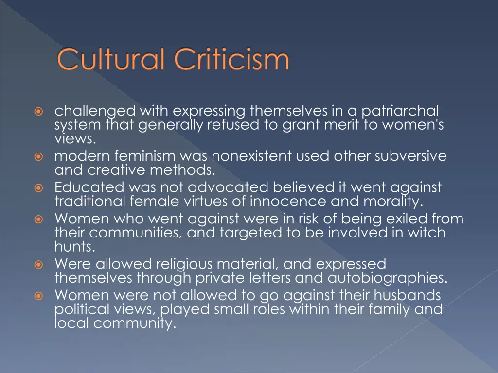 cultural criticism