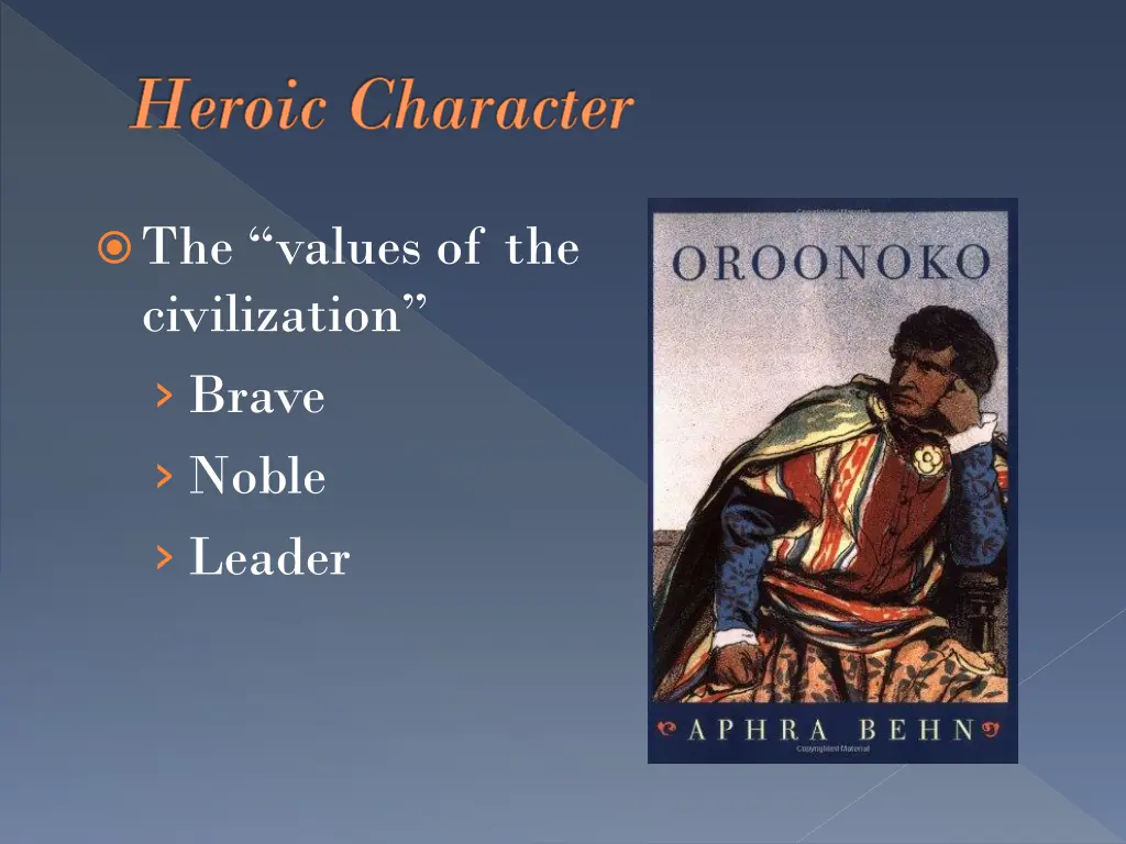 heroic character