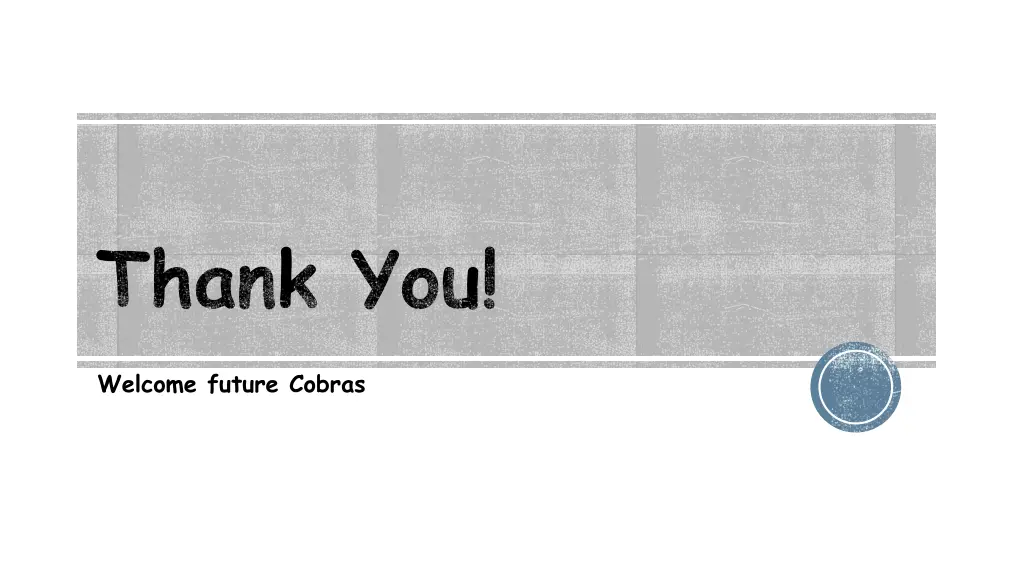 thank you