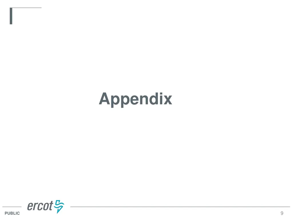 appendix