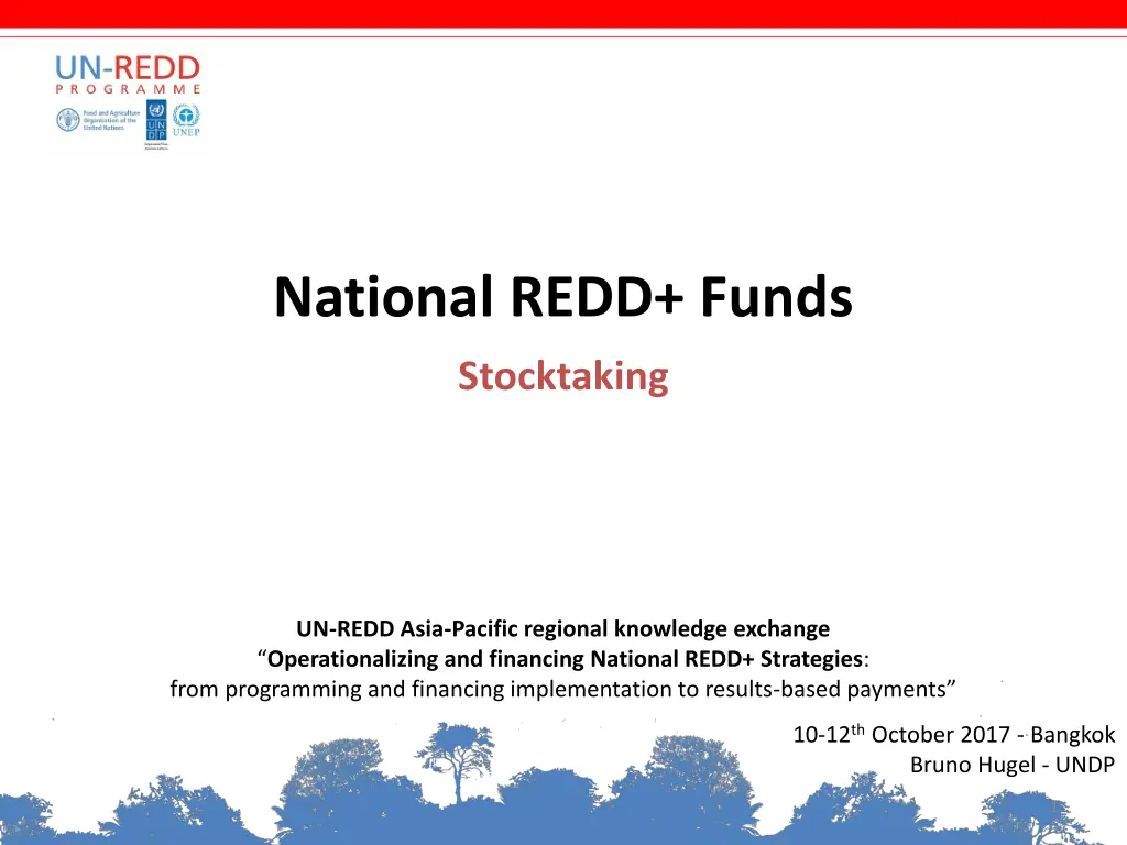 national redd funds