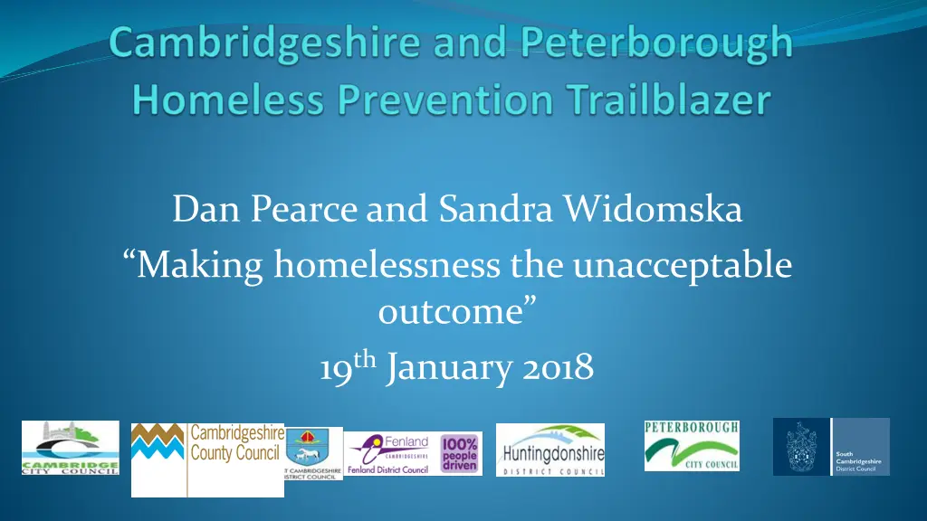 dan pearce and sandra widomska making