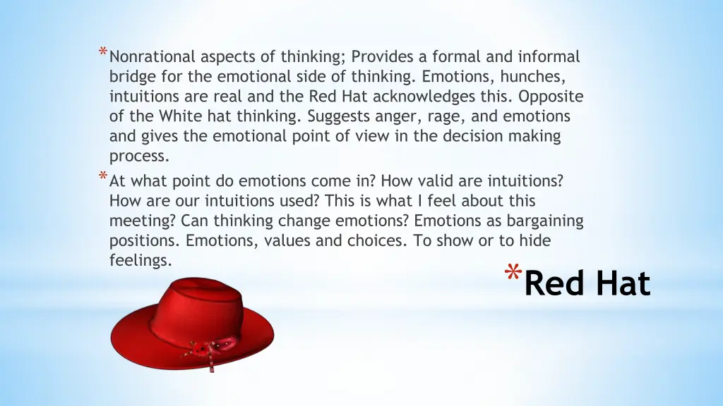 nonrational aspects of thinking provides a formal