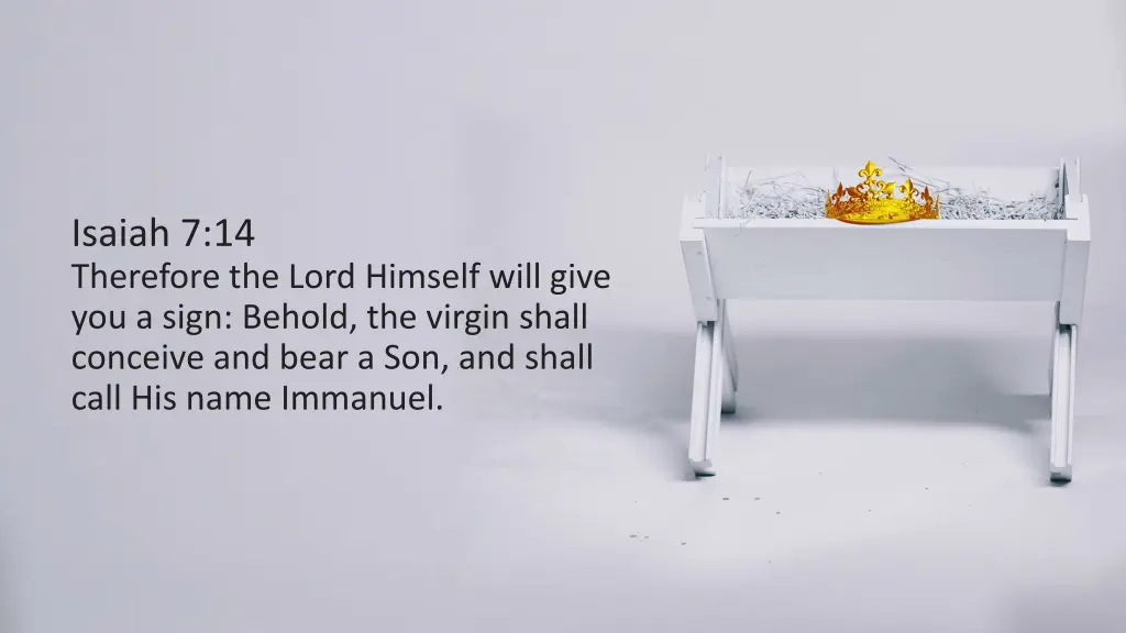 isaiah 7 14 therefore the lord himself will give
