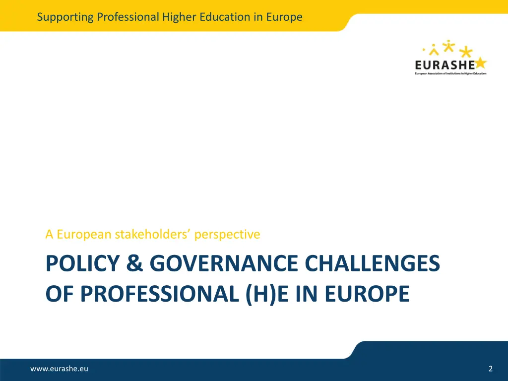 supporting professional higher education in europe 1