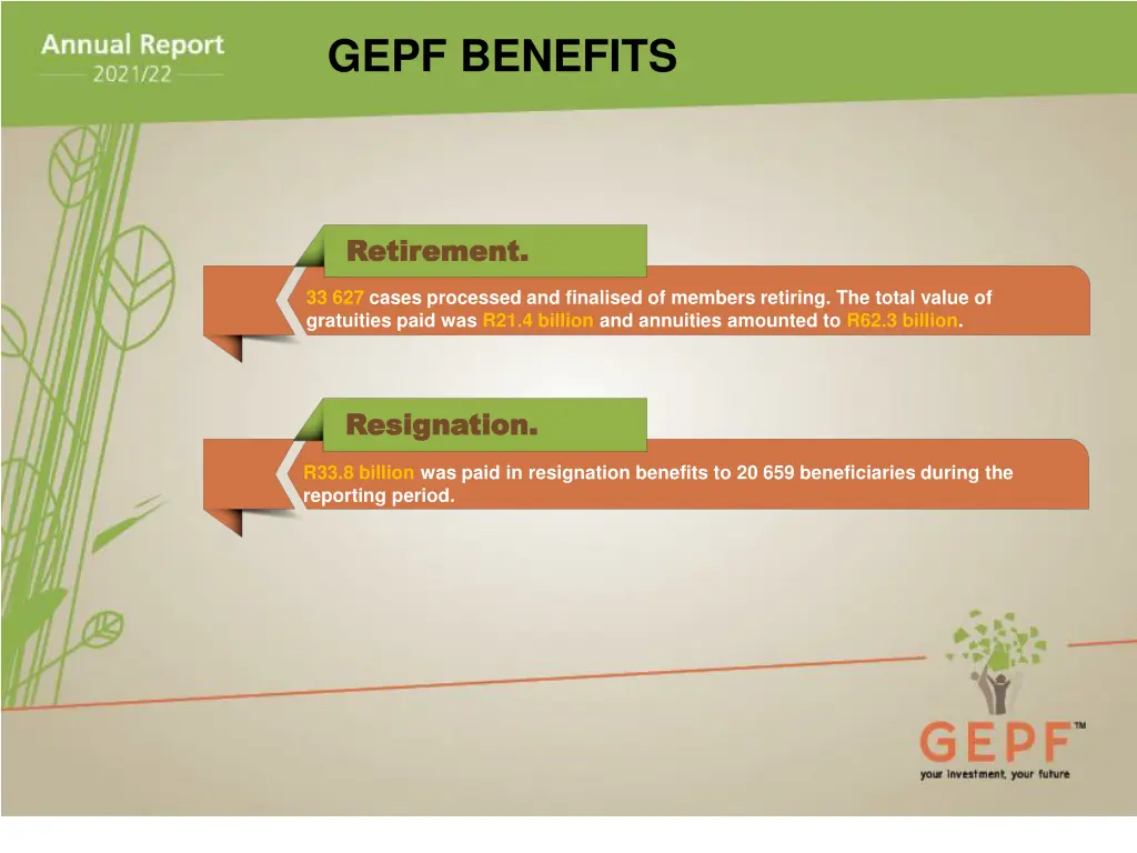 gepf benefits