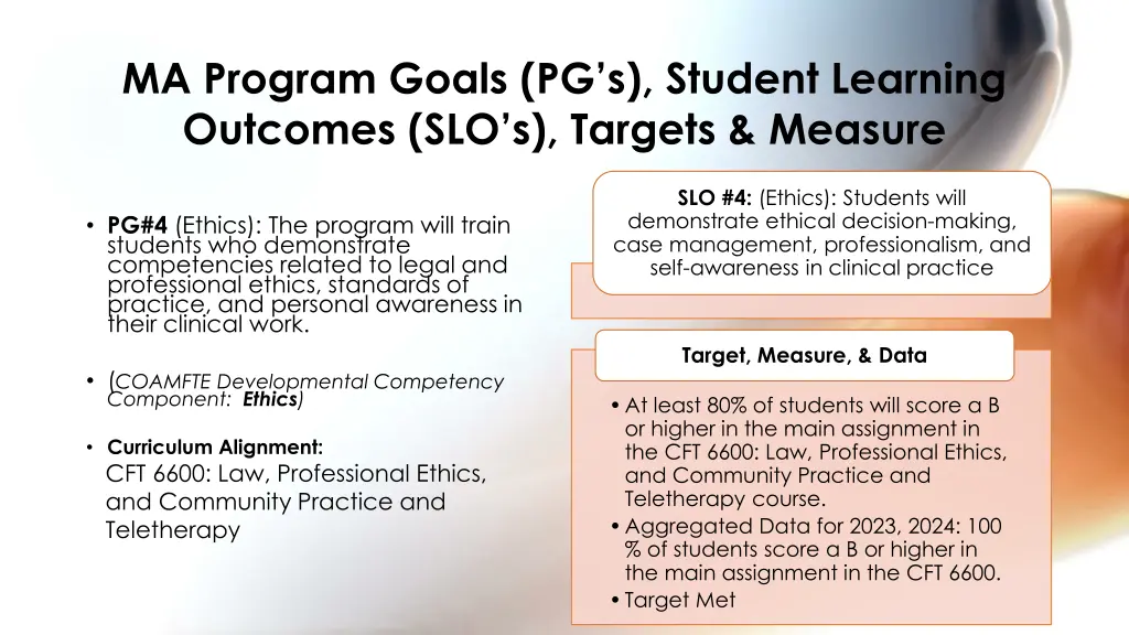 ma program goals pg s student learning outcomes 3