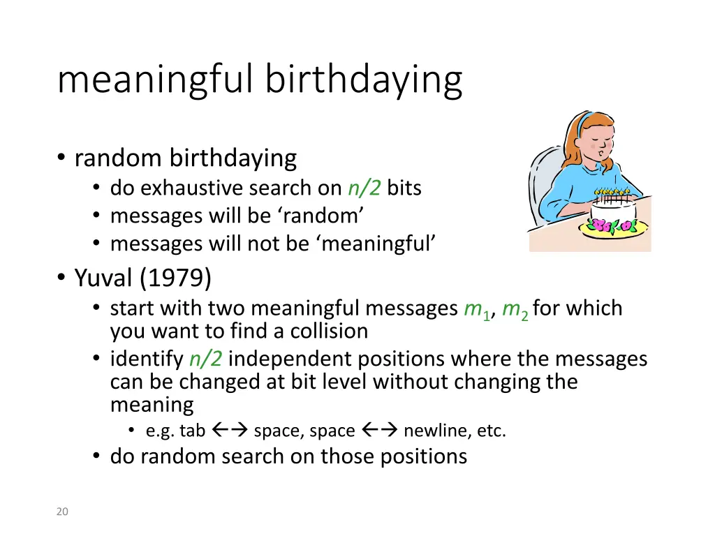 meaningful birthdaying