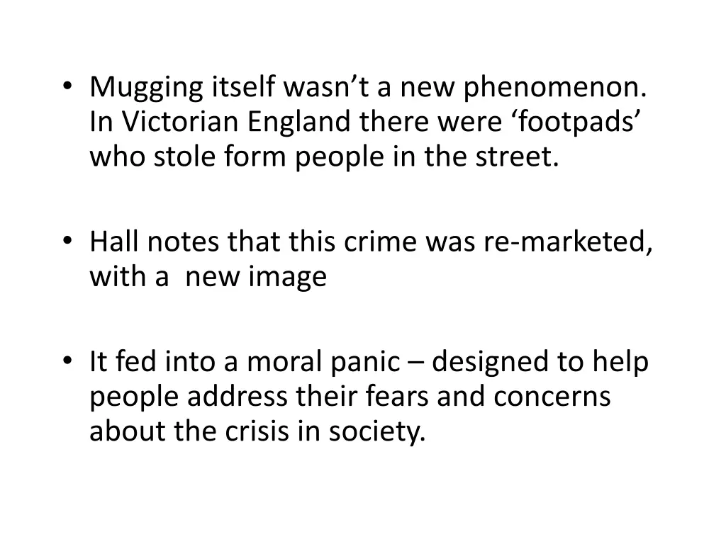mugging itself wasn t a new phenomenon