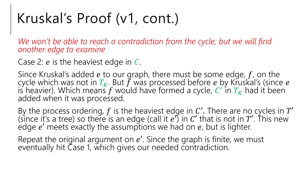 kruskal s proof v1 cont