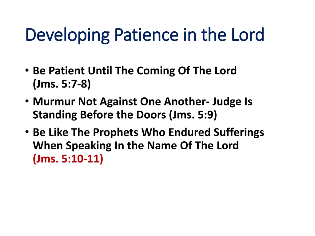 developing patience in the lord developing 2
