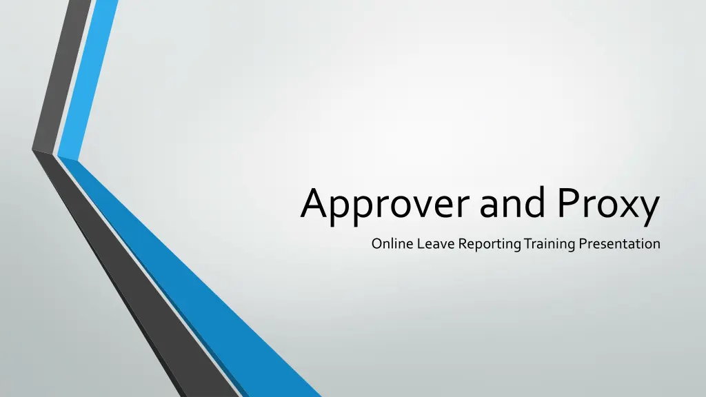approver and proxy