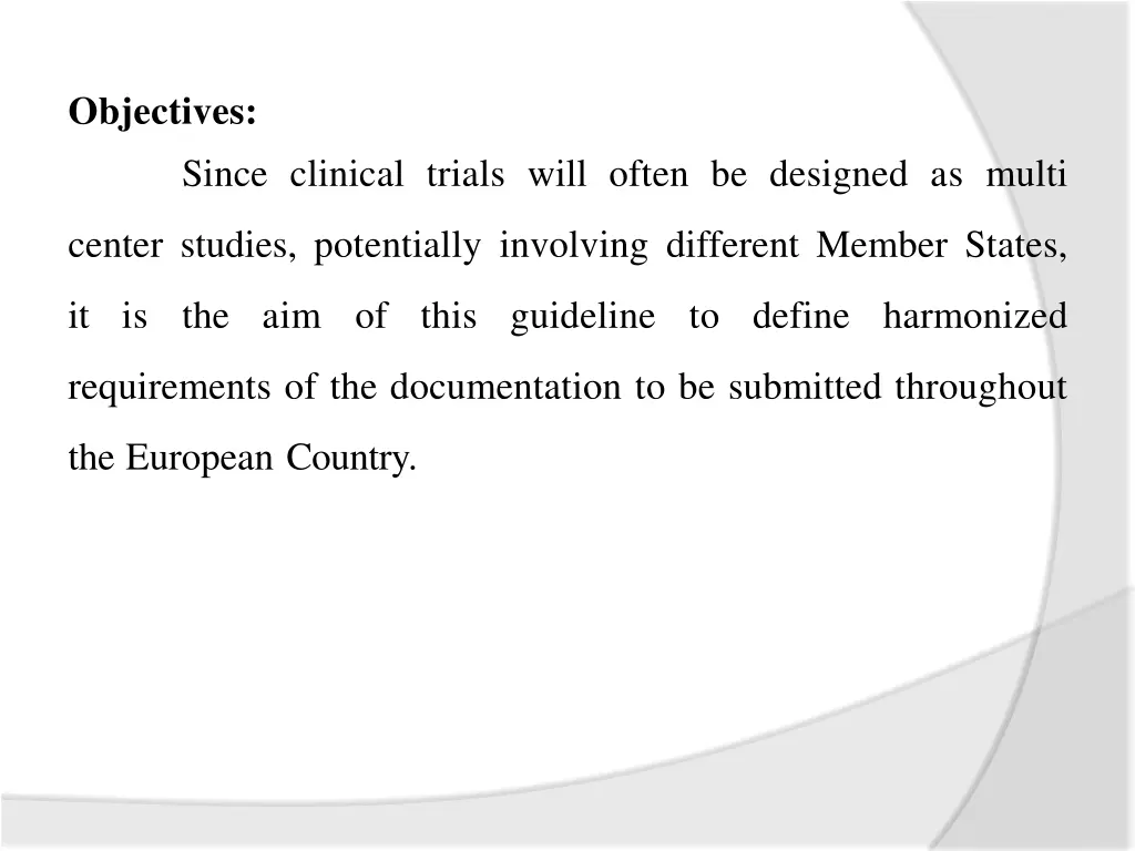 objectives 1