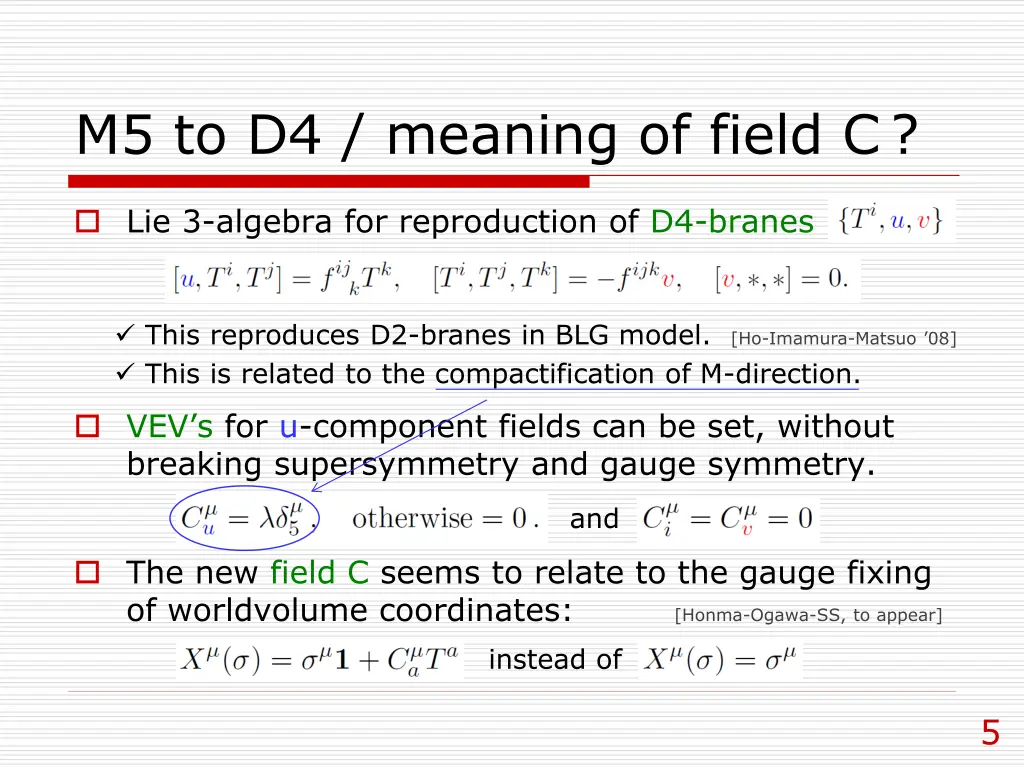 m5 to d4 meaning of field c