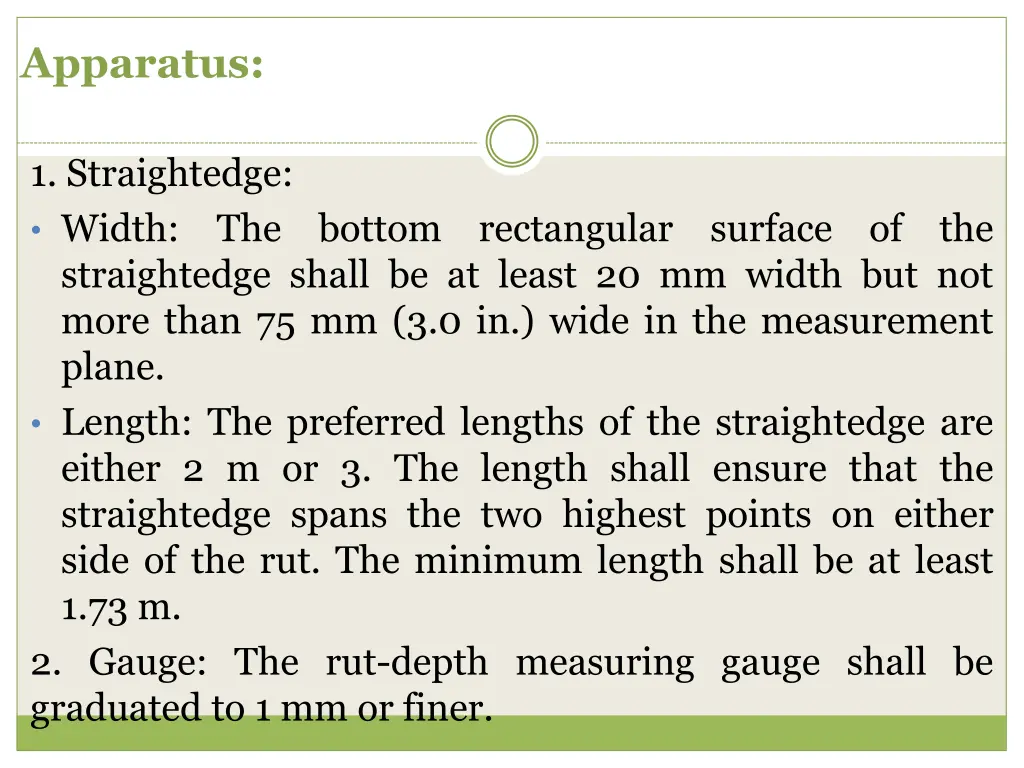 apparatus