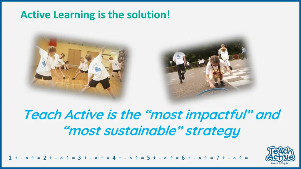 active learning is the solution