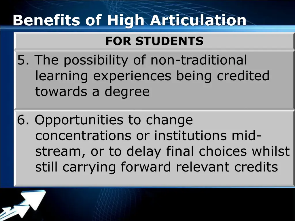 benefits of high articulation 1