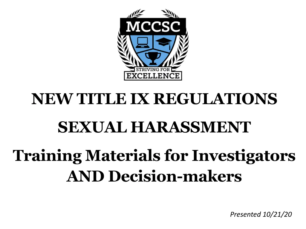 new title ix regulations