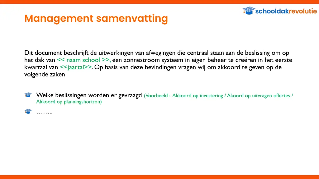 management samenvatting