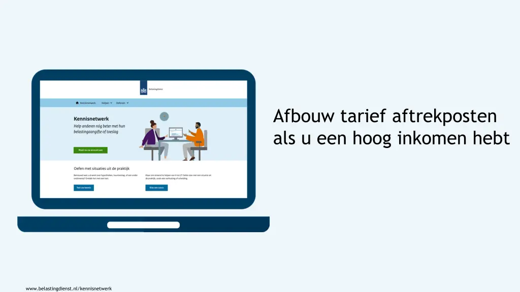 afbouw tarief aftrekposten als u een hoog inkomen