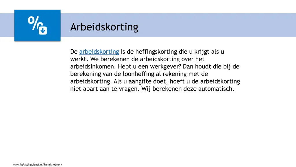 arbeidskorting