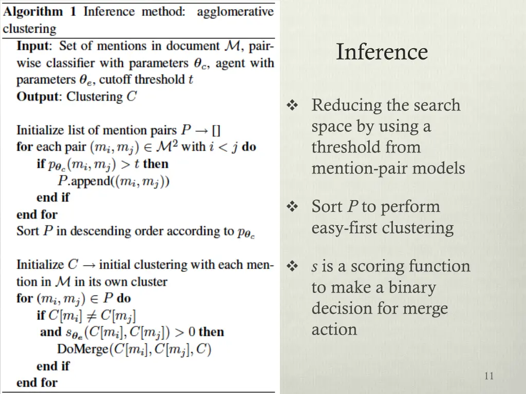 inference