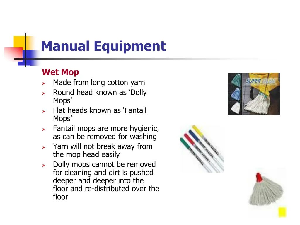 manual equipment