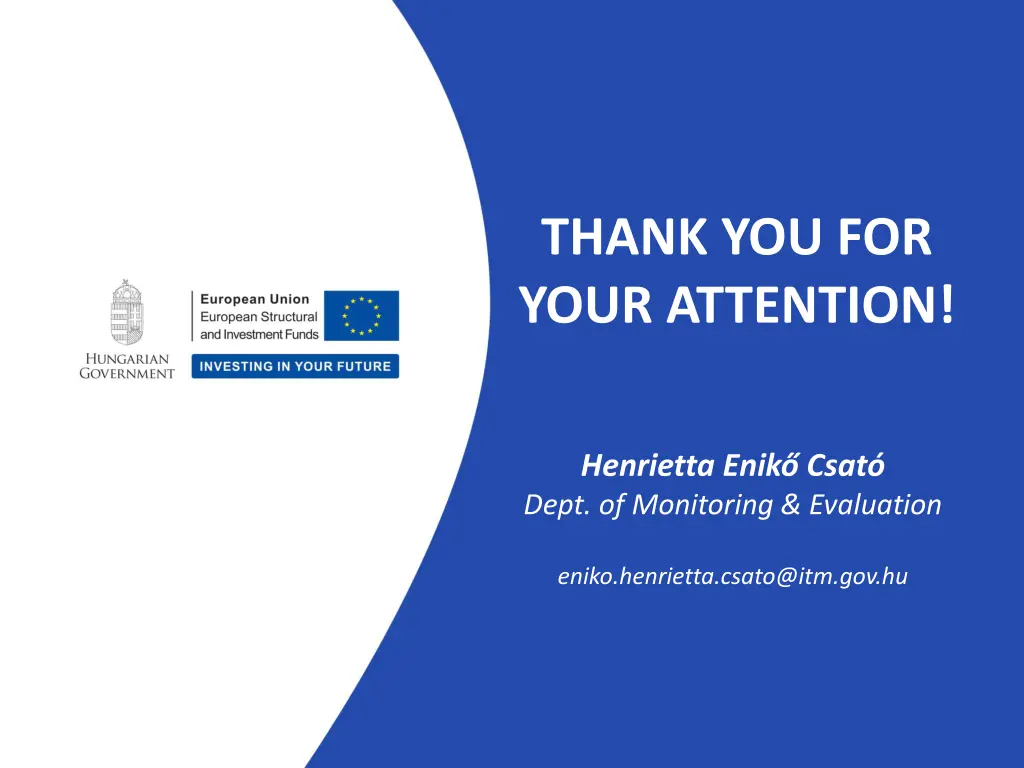 thank you for your attention