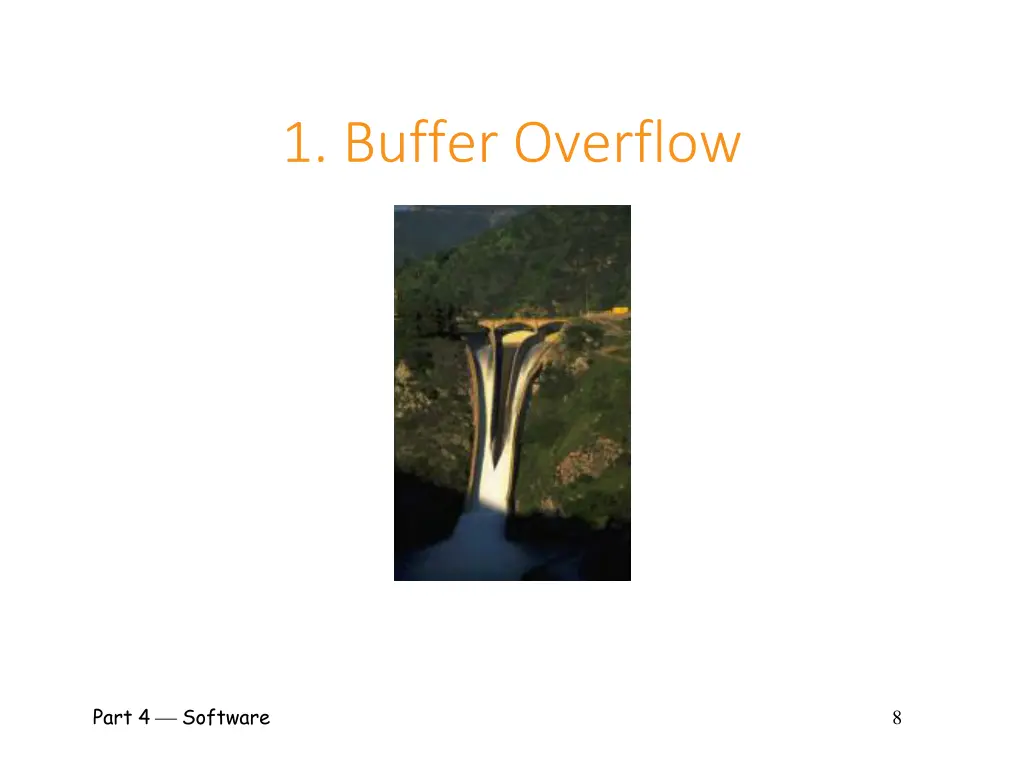 1 buffer overflow