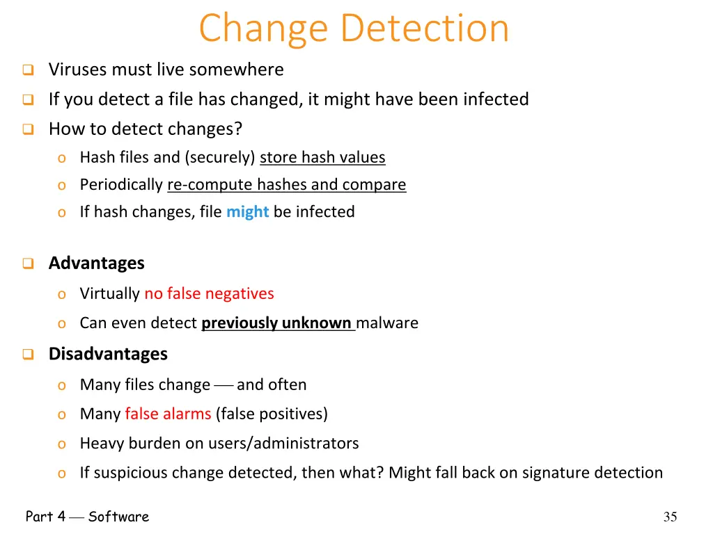 change detection