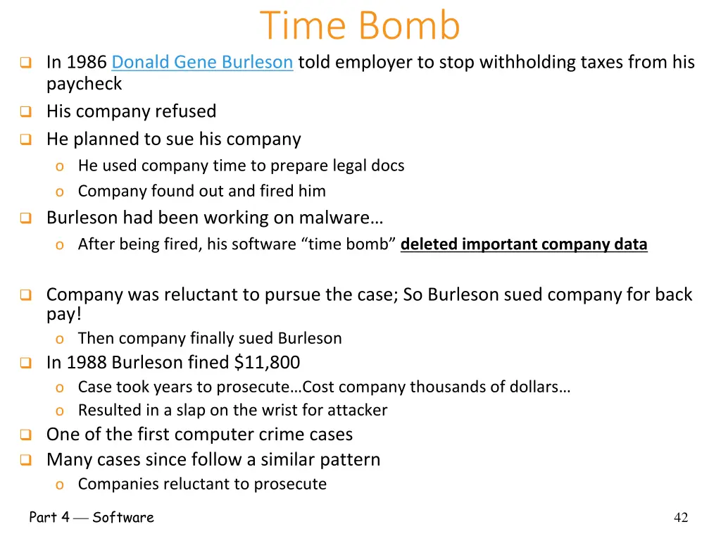 time bomb