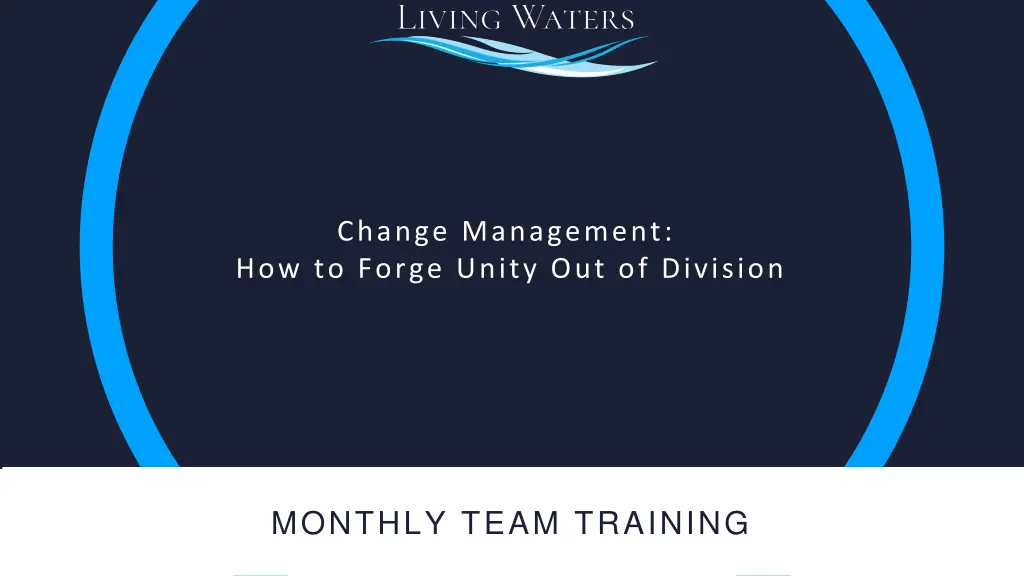 change management how to forge unity