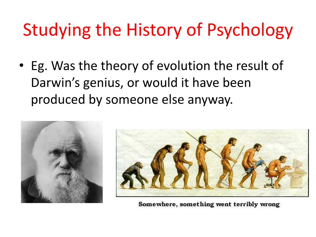 studying the history of psychology 1
