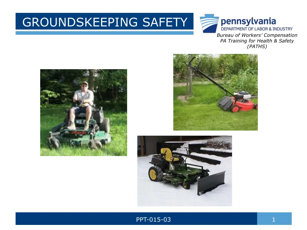 groundskeeping safety