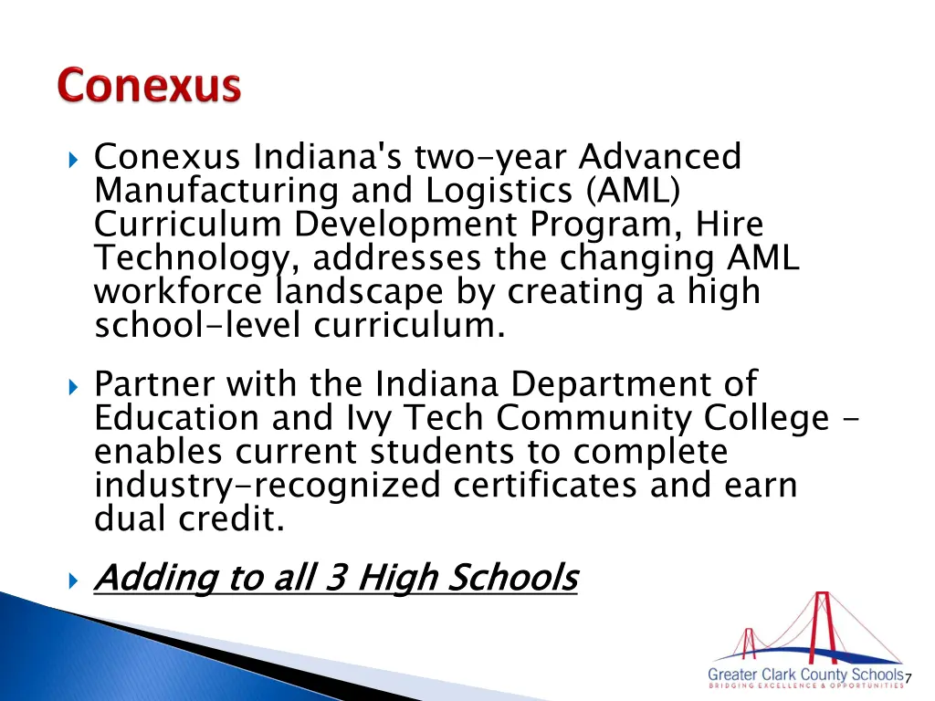 conexus indiana s two year advanced manufacturing
