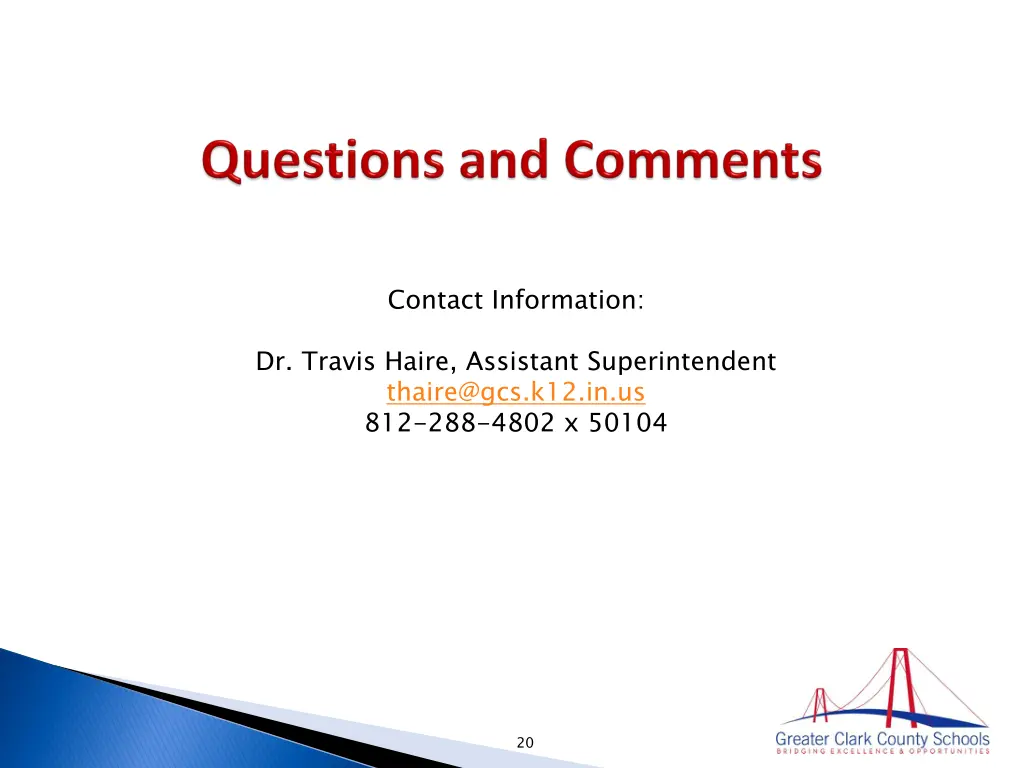 contact information