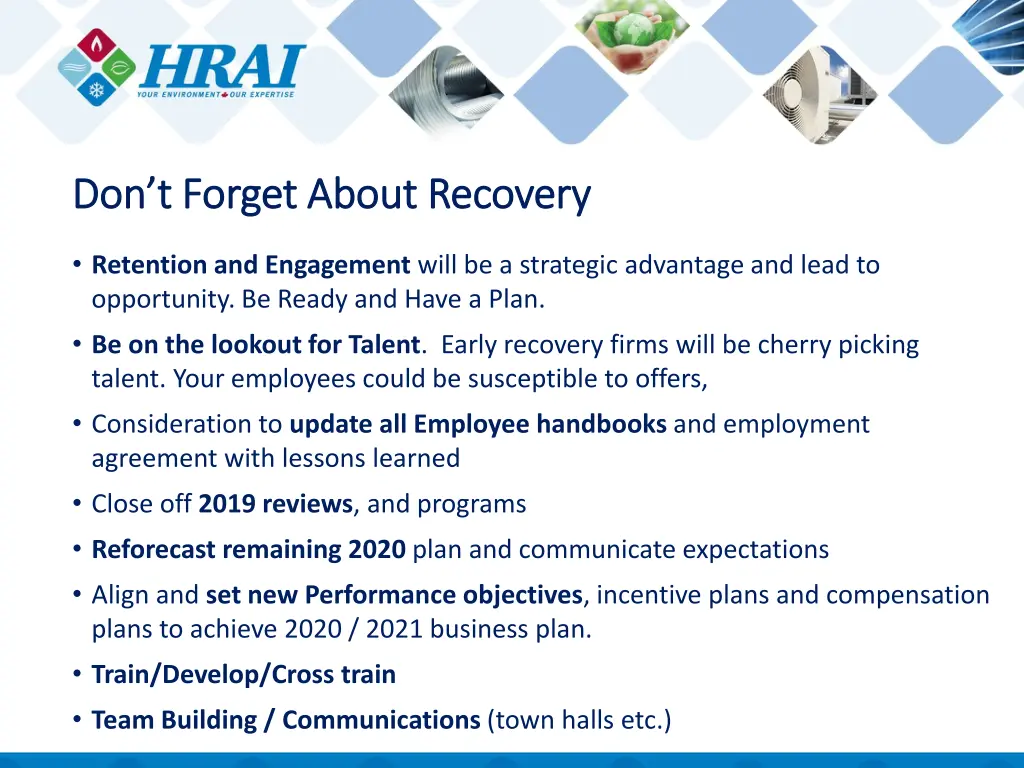 don t forget about don t forget about recovery
