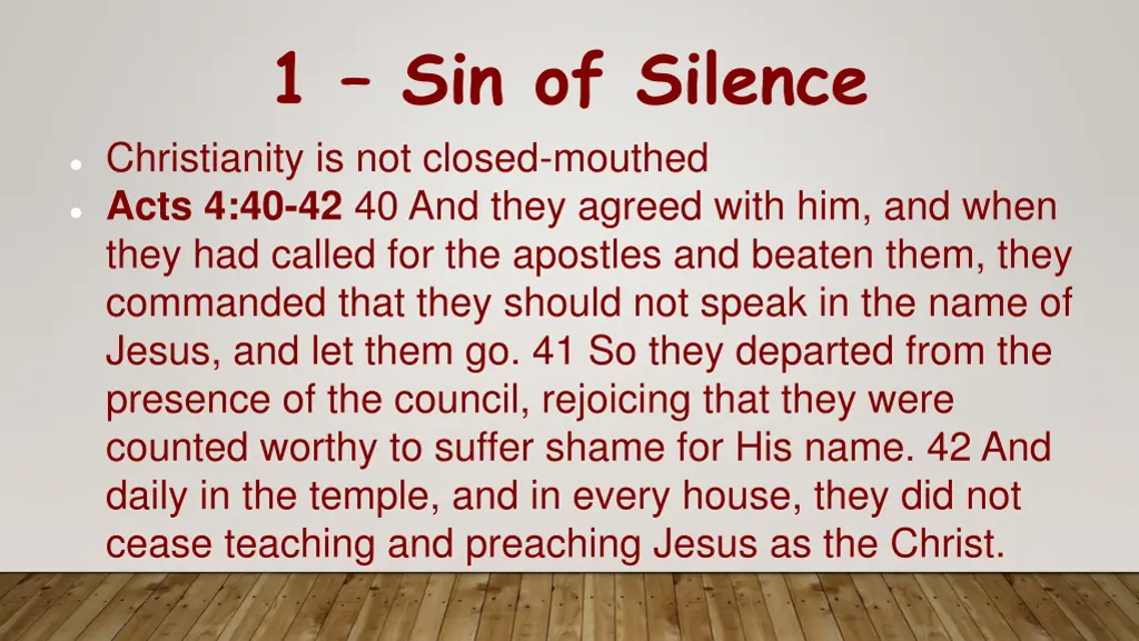 1 sin of silence 2