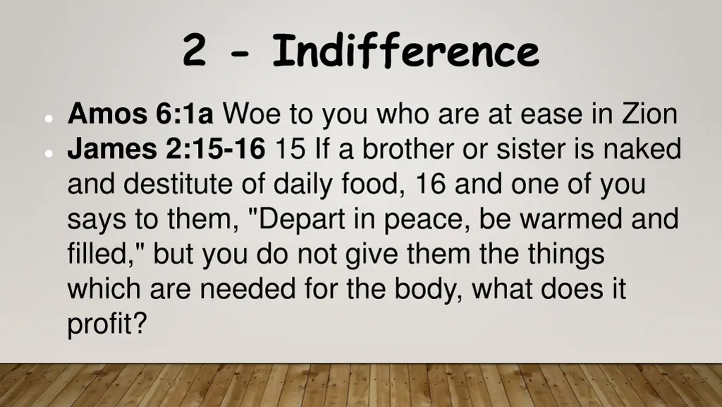 2 indifference