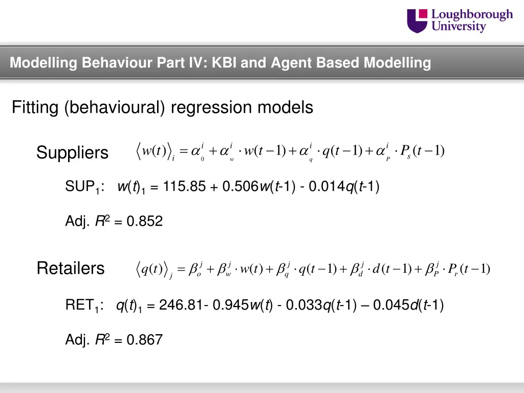 modelling behaviour part iv kbi and agent based 4