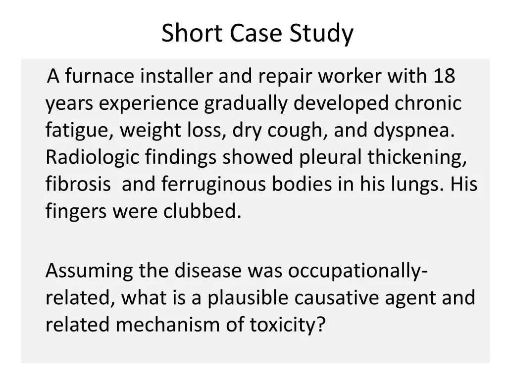 short case study 4