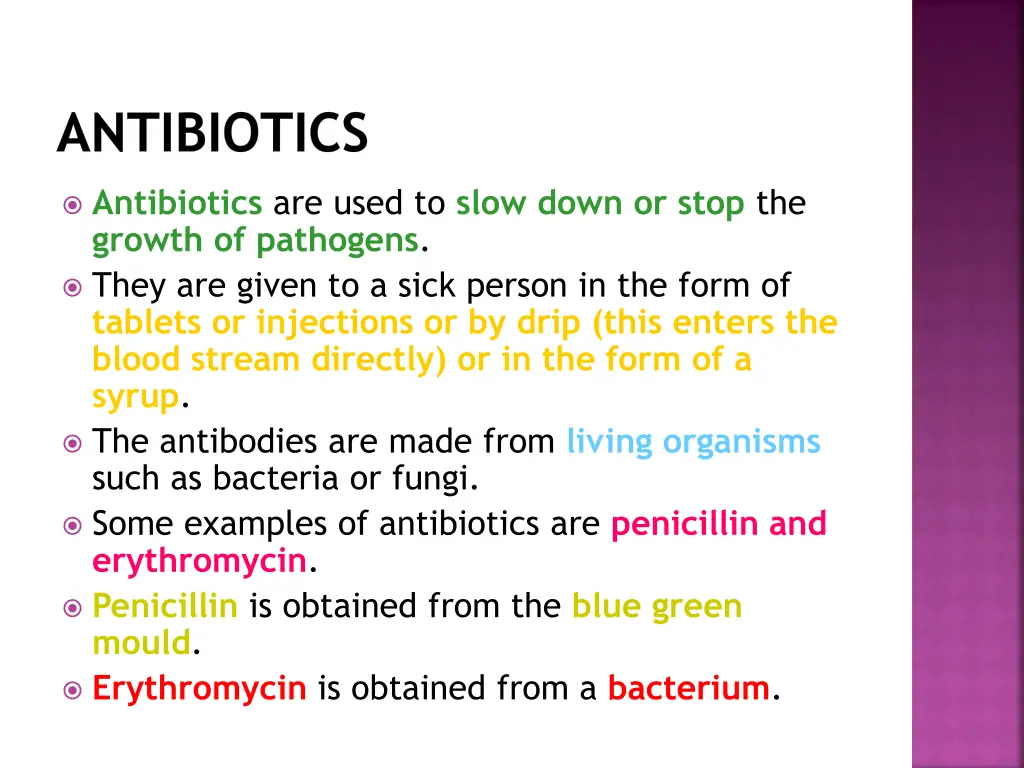 antibiotics