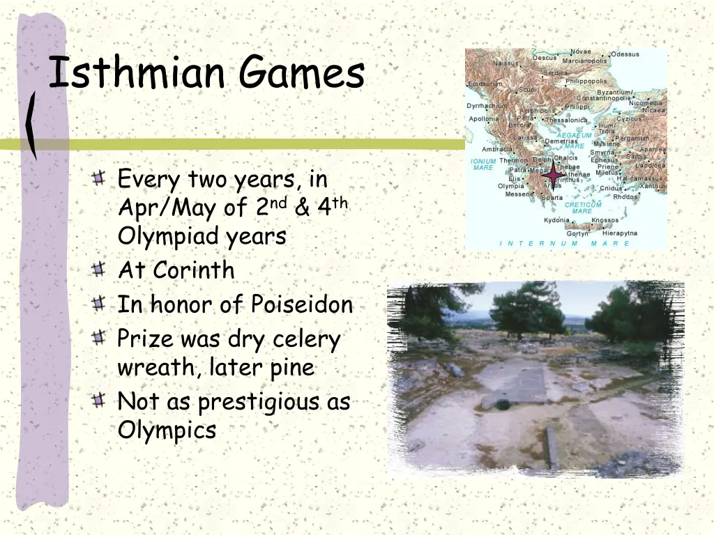 isthmian games