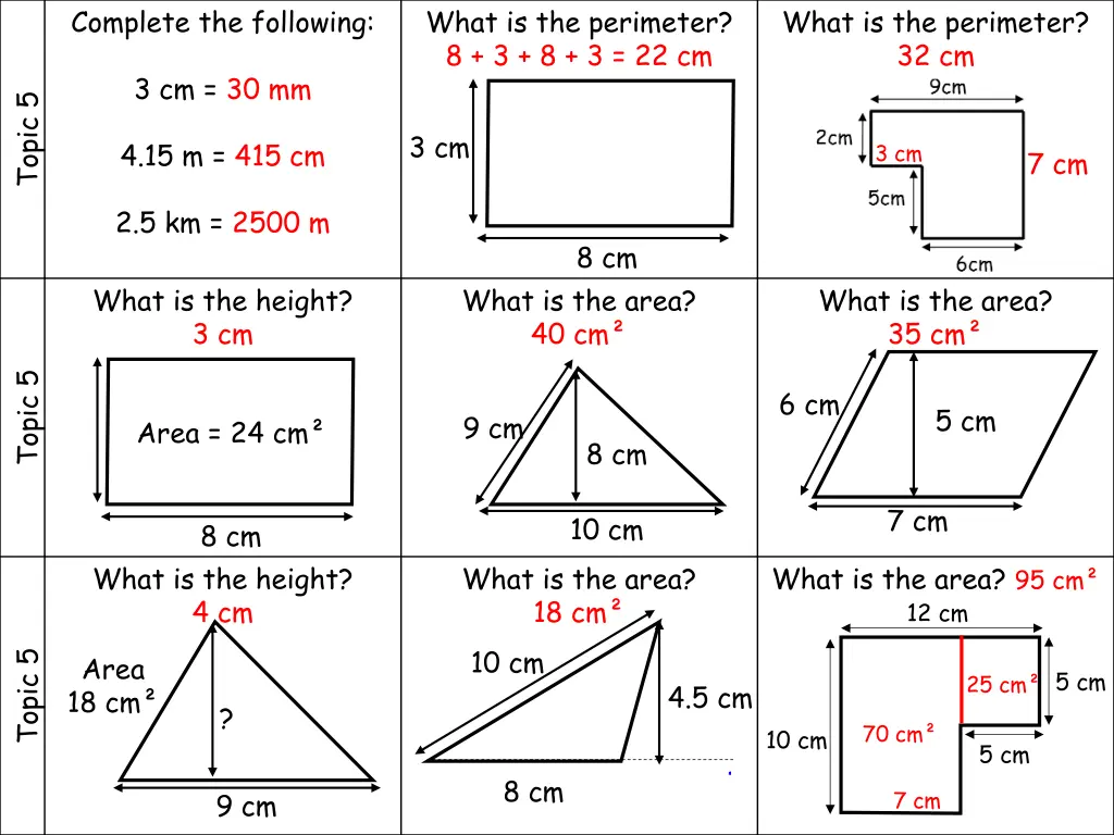 complete the following 1