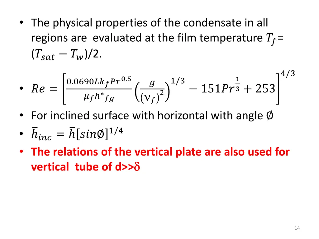 the physical properties of the condensate