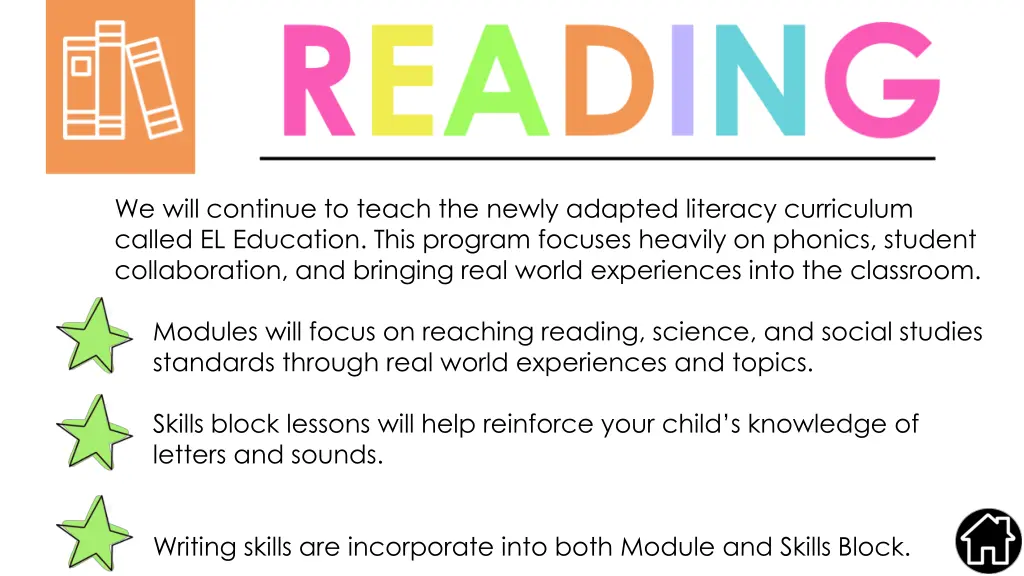 we will continue to teach the newly adapted
